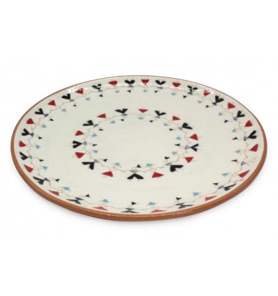 PIATTO IN CERAMICA 35 CM SU BALLU TUNDU