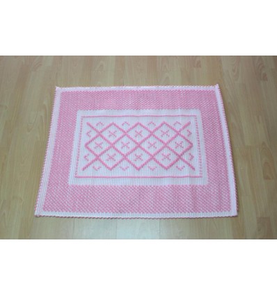 TAPPETO SARDO MANUALE 75X90 CM MODELLO AIX IN COTONE