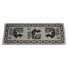 TAPPETO SARDO MANUALE 60X165 CM MODELLO PAVONE IN COTONE