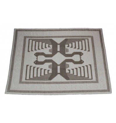TAPPETO SARDO MANUALE 130X190 CM MODELLO PAVONI IN COTONE