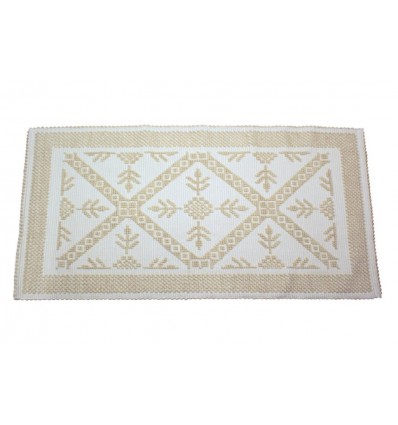 TAPPETO SARDO MANUALE 75X150 CM MODELLO MEZZO PISTOCCU