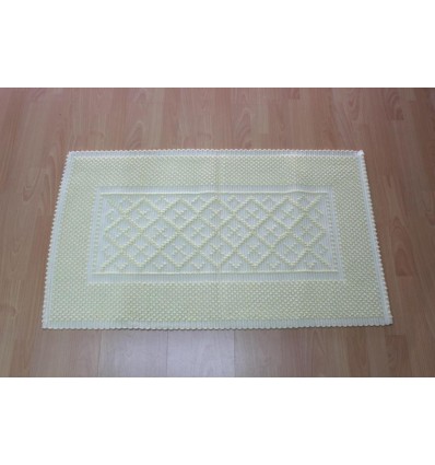 TAPPETO SARDO MANUALE 65X115 CM MODELLO AIX IN COTONE