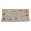 Tappeto sardo manuale 65X130 cm modello Rose e Rombi in cotone