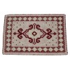 Tappeto sardo manuale 55x85 cm modello Giglio Reale in cotone