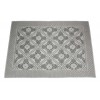 TAPPETO SARDO PISTOCCU FIORITO MECCANICO MISURA 130X170 BICOLORE COTONE NATURALE E COLORATO