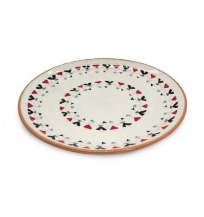 PIATTO IN CERAMICA 30 CM SU BALLU TUNDU